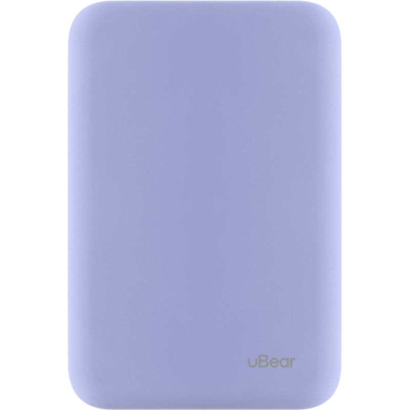 PB10DL5000-PDM Внешний аккумулятор uBear Flow Magnetic Power bank 5000mAh, PD20W, лавандовый